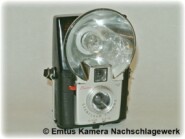 Kodak Brownie Starflash (schwarz, rote Auslösetaste)