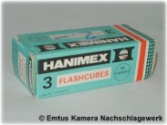 Hanimex Flashcubes (N-Blitzwürfel)