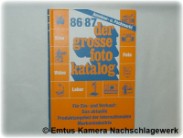 Der grosse Fotokatalog 1986/87