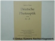 Deutsche Photooptik von A-Z