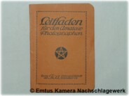 Leitfaden für den Amateur-Photographen (Orange/1924)