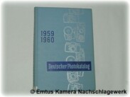 Gezeigt wird Deutscher Photokatalog 1959/1960