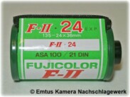 Fujicolor F-II 100/21°-24 exp.