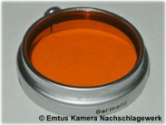 E. Leitz Leica Orangefilter (Chrom) A36