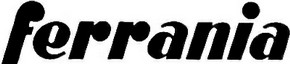 Das Logo von Ferrania wird angezeigt