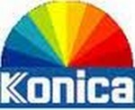 Hier wird das Konica Logo gezeigt